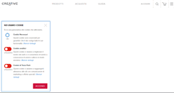 Desktop Screenshot of it.creative.com