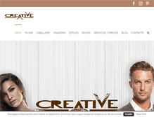 Tablet Screenshot of creative.es